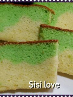Foto resep Chiffon cake pandan