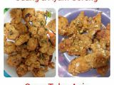 Udang & Ayam Goreng Saos Telor Asin