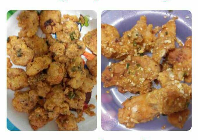 Anti Ribet, Membuat Udang &amp; Ayam Goreng Saos Telor Asin Enak Terbaru
