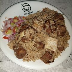 A picture of Beef Pulao.