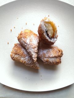 Foto resep Roti Goreng with Banana - Choco - Cheese