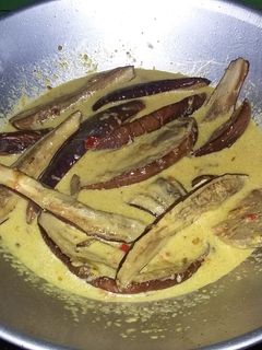 Foto resep Poki poki saus (terong masak santan)