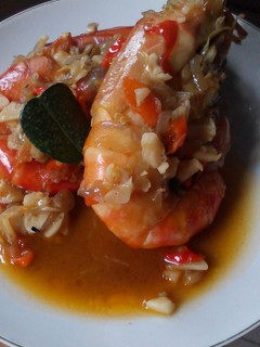 Foto resep Udang saus tiram pedas