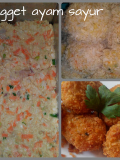 Foto resep Nugget ayam sayur