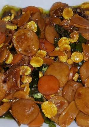Foto resep Bakso Sosis Pedas Manis