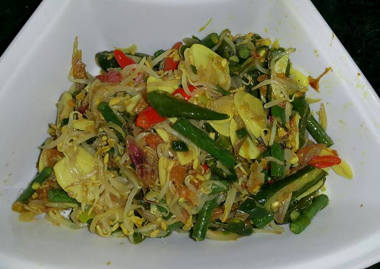 Resep Oseng Toge Kacang Panjang Ikan Asin Anti Gagal