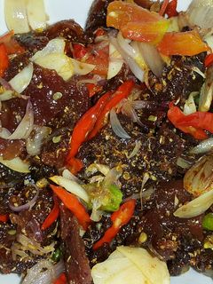 Foto resep Oseng Pedas Gurih Dendeng Sapi Manis