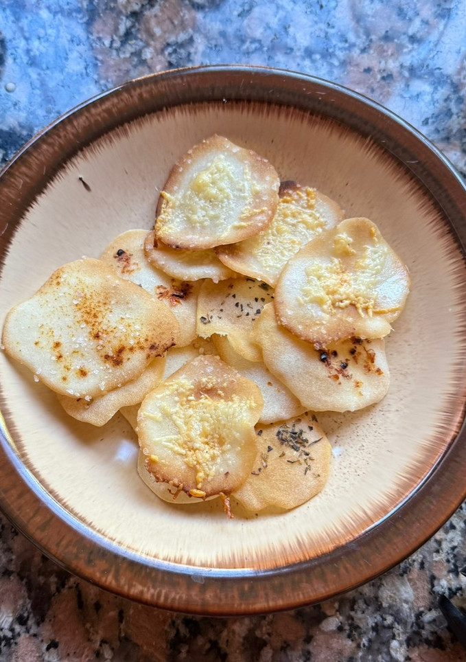 Una foto de Snack saludables de harina de arroz! Rico y fácil!