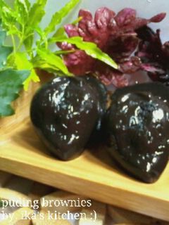 Foto resep Puding Brownies