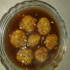 A picture of Cabbage manchurian (oil free).