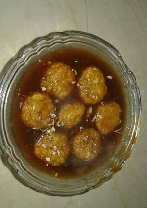 A picture of Cabbage manchurian (oil free).