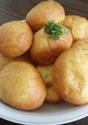 Foto resep Cheesy Tuna Fried Bread