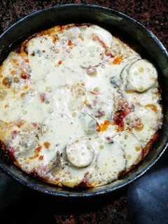 Una foto de Tortilla de papas al horno con muzzarella