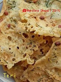 Foto resep Peyek Teri Medan