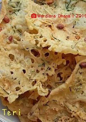Foto resep Peyek Teri Medan