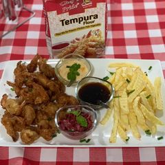 A picture of Prawns Tempora.