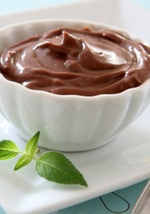 Una foto de Mousse de chocolate Raw