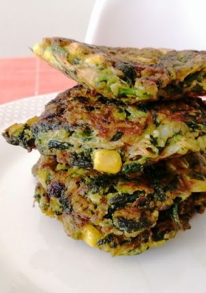 Una foto de Croquetas de verduras (espinaca, zanahoria y choclo)