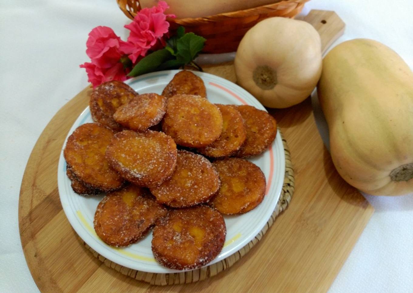 Tortitas de calabaza fritas ( Murcianas )