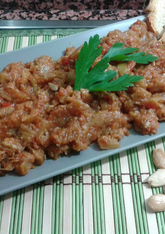Una foto de Verdura (pisto) al horno