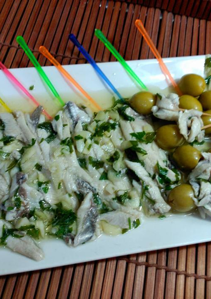Una foto de Boquerones en vinagre