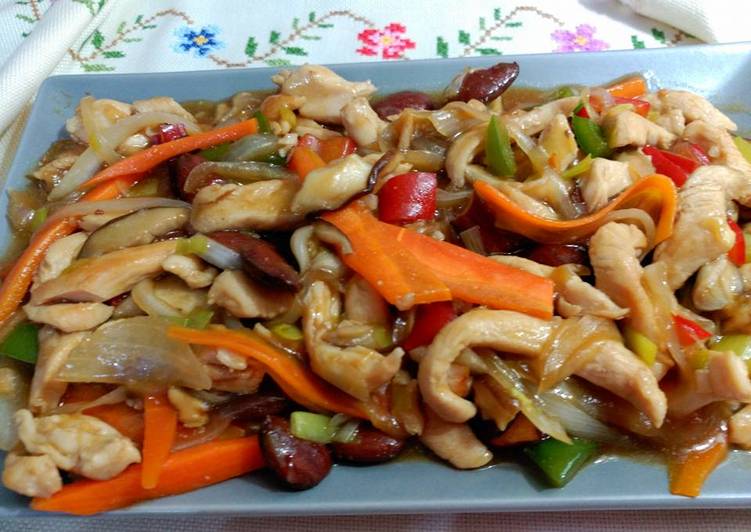 Recetas con filete de pollo y verduras