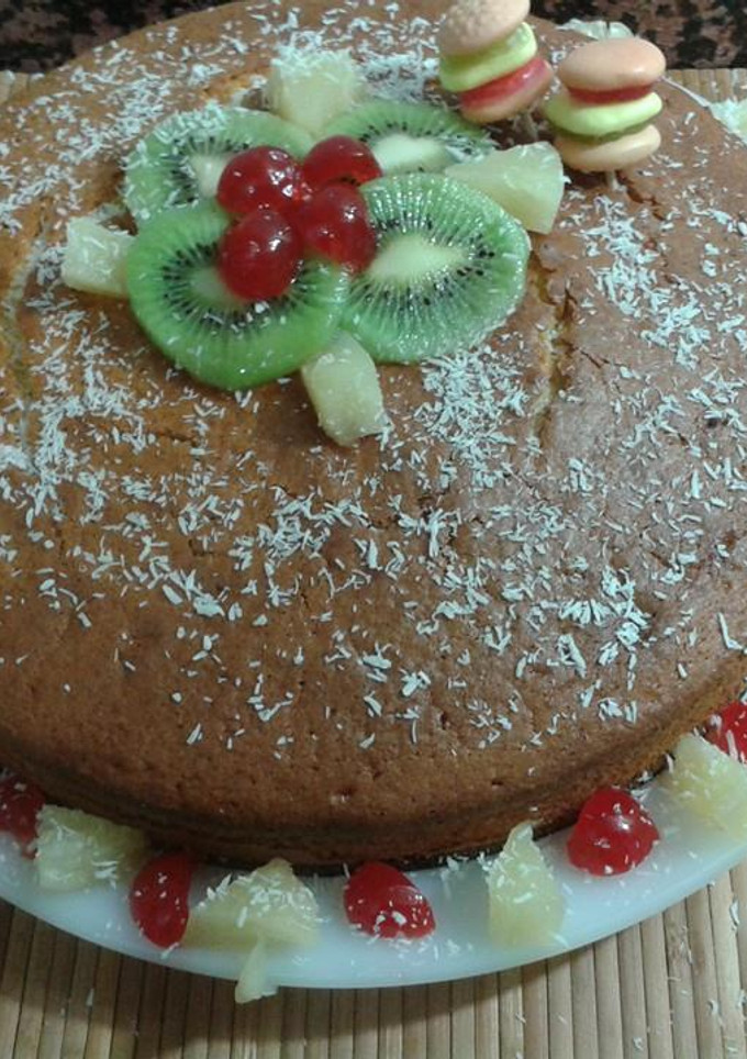 Una foto de Pastel de naranja sin azúcar