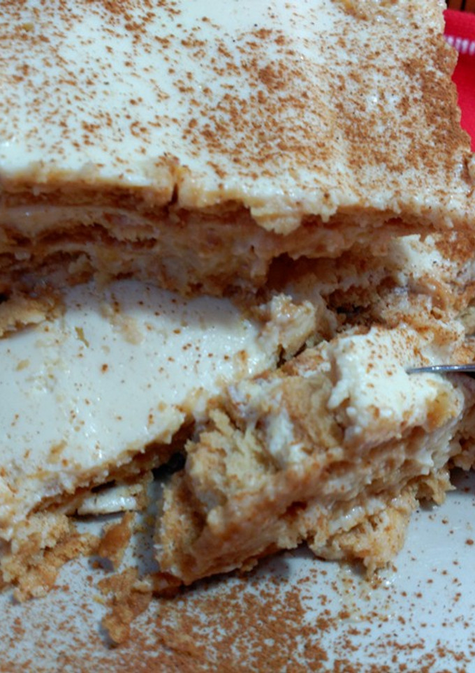 Una foto de Postre de limón con galletas, rapidísimo