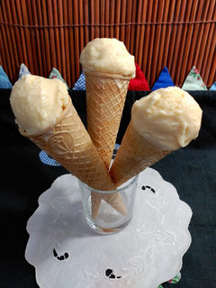 Una foto de Cucuruchos con helado de cerveza artesana.