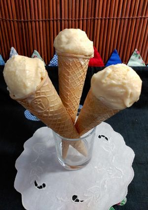 Una foto de Cucuruchos con helado de cerveza artesana.