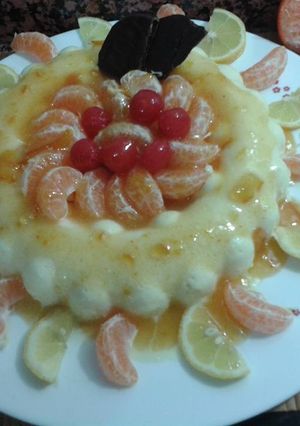 Una foto de Mousse frutal ligera y fresquita
