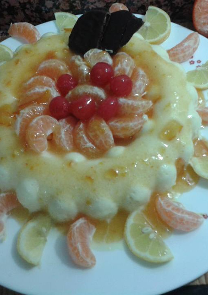 Una foto de Mousse frutal ligera y fresquita