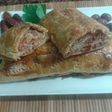 Rollo de jamon serrano y queso