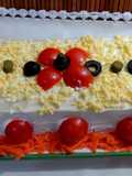 Pastel fácil de pan de molde