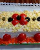 Pastel fácil de pan de molde