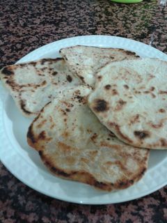 Una foto de Pan naan (Hindú)