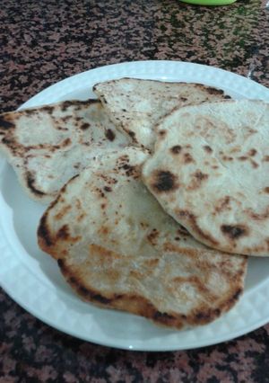 Una foto de Pan naan (Hindú)