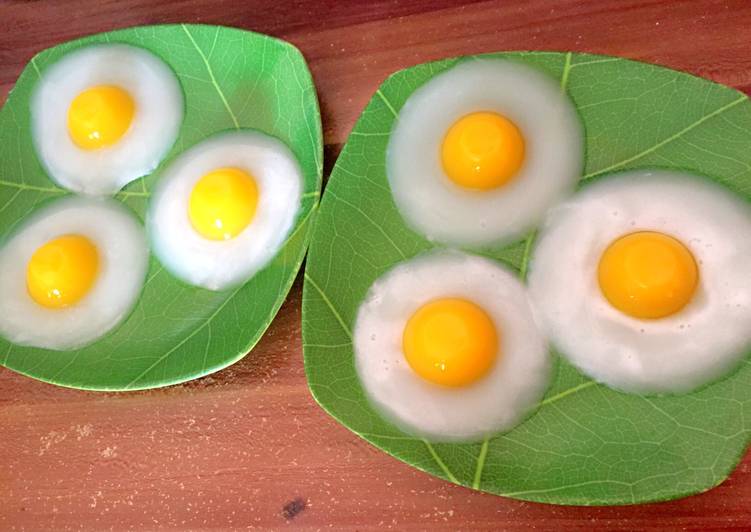 Pudding telor ceplok