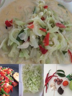 Foto resep Labu siam kuah kental