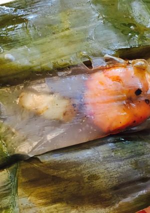 Hình của món Bánh bột lọc lá.