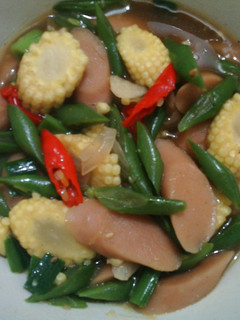 Foto resep Tumis Sayuran Sosis