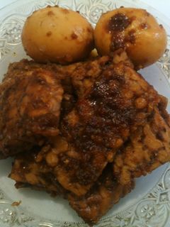 Foto resep Bacem Tempe Telur