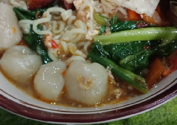 Resep Seblak indomie goreng, Enak Banget