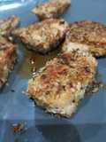 Bocconcini di salmone impanati