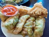 Kuotie Sawi Goreng