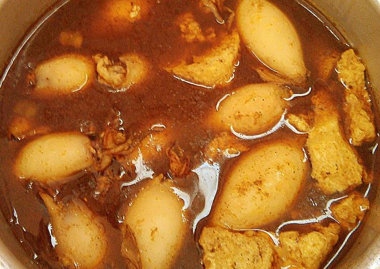 Resep Gulai cumi tahu isi yang Bikin Ngiler