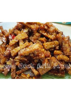Foto resep TEMPE ORAK ARIK FAVORIT