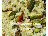 NASI GORENG CUMI PETE PEDES