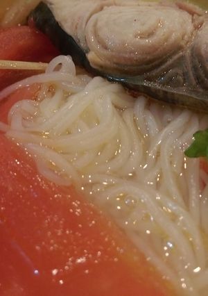 Hình của món BÚN CÁ THU KIỂU MIỀN TRUNG.