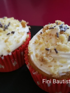 Una foto de Cupcakes de zanahoria saludables